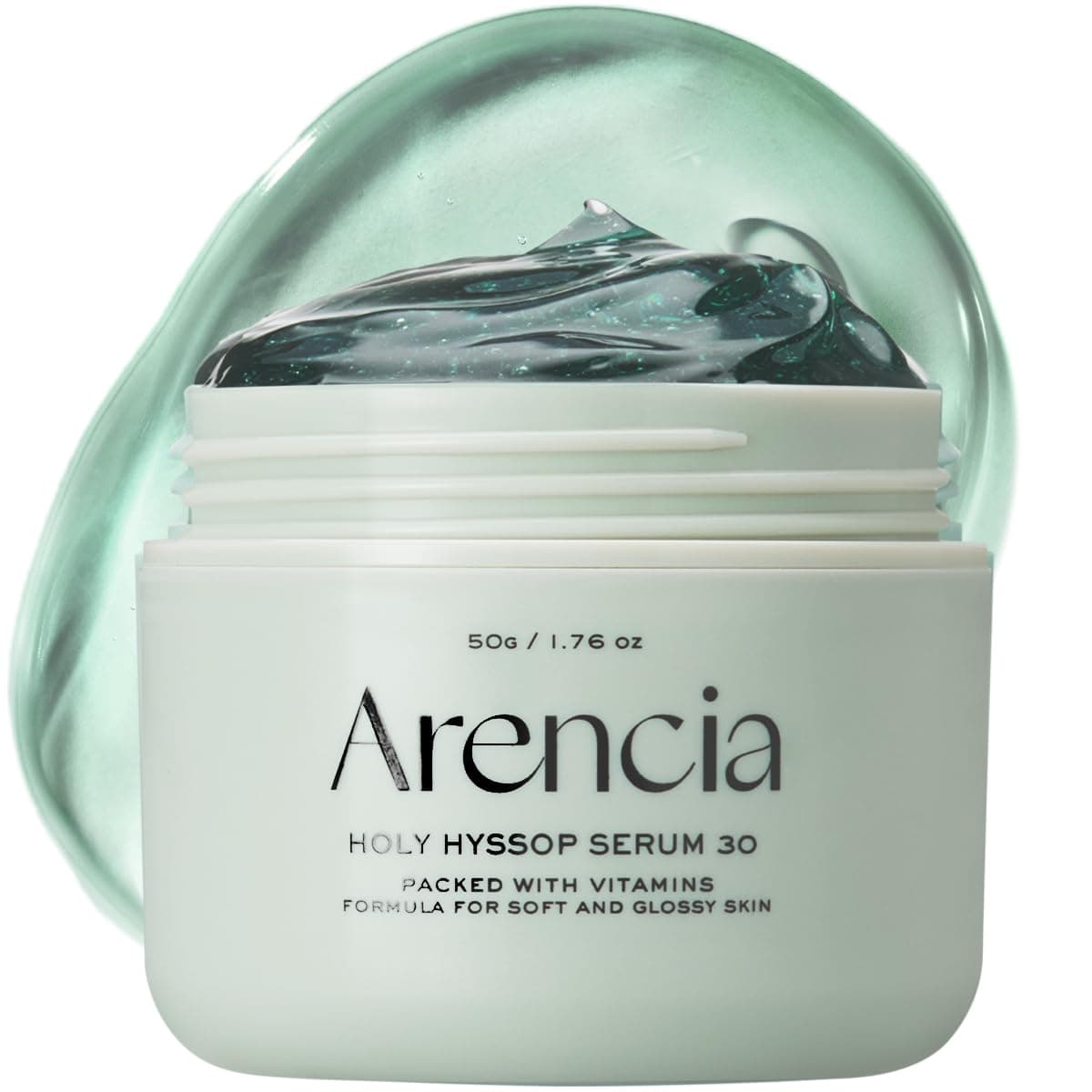 Masca faciala nocturna Glow Hyssop - Ser hidratant si anti-imbatranire pentru un ten coreean cu aspect mai tanar, 30% vitamine A, C, E, 10% niacinamida, peptide