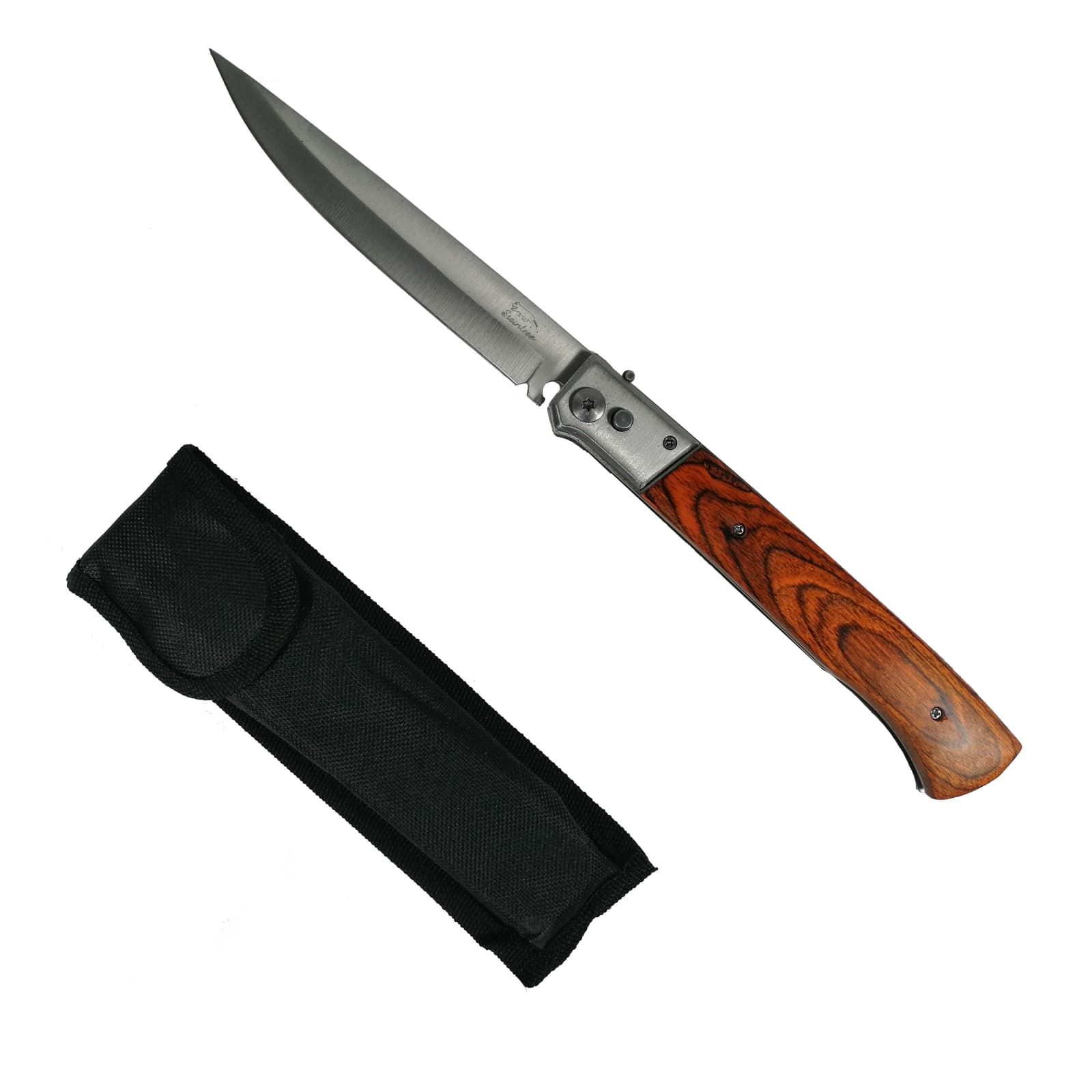 Briceag de vanatoare DEPOX®, otel inoxidabil, natur, 30.5 cm