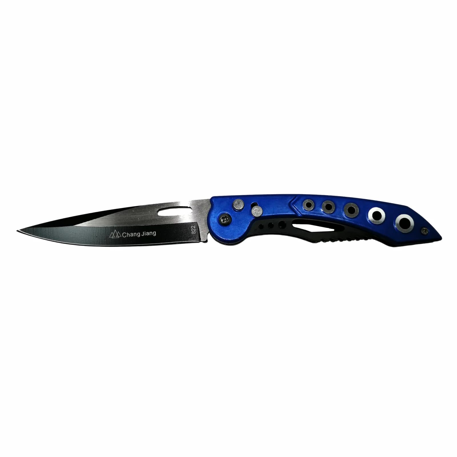 Briceag de buzunar DEPOX®, Stainless Path, otel inoxidabi, 22 cm, albastru