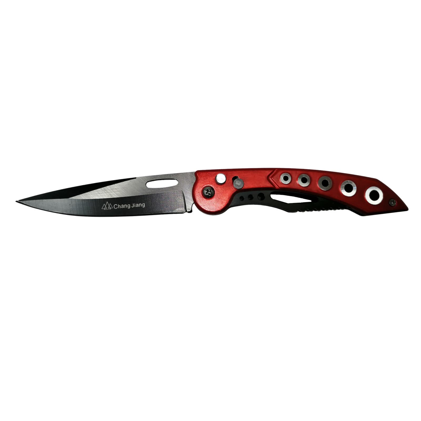 Briceag de buzunar DEPOX®, Stainless Path, otel inoxidabi, 22 cm, rosu